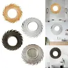 25cm Round Mirror Decorative Mirror Circle Hanging Mirror for Hotel Hall