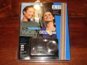 Vivitar ViviCam 8025 8.1MP Digital Camera - Black BRAND NEW FACTORY SEALED