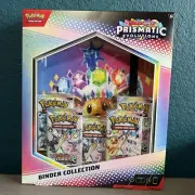 Pokemon TCG: Scarlet & Violet Prismatic Evolutions Binder Collection SHIPS TODAY