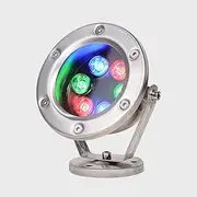 BESPORTBLE Submersible Led Pool Light Waterproof Underwater Light for Swimming Pool Aquarium Lamp Stainless Steel Long-Life