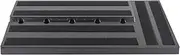 Powered Pedal Board - Tilted Power Supply Pedalboard Guitar Accessories | Wear-Resistant Bass Accessories Pedal Rack for Performance Rehearsal Recording