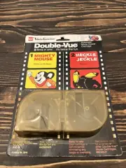 View-Master Double Vue Mighty Mouse & Heckle & Jeckle 1978 NEW ON HEADER CARD