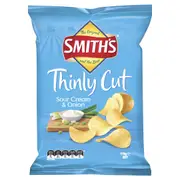 Smiths Selections Sour Cream and Onion 175g x 1
