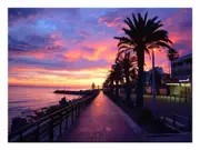 Glenelg Beach Canvas Print