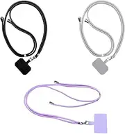 3-Pack Phone Lanyard, Anti Theft Phone Strap,Adjustable phone strap，Suitable For Various Mobile Phones