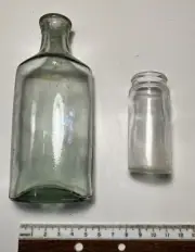 Vintage Glass Bottles. Collected in Ketchikan Alaska using SCUBA. Great Shape.