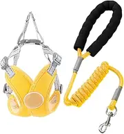 Dog Harness Set, Dog Harnesses and Leashes, Breathable Outdoor Accessory, Pup Leading Rope, Puppy Training Harness, Ideal for Small, Medium Dogs & Cats Easy Control, 7.87x7.87 in