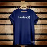 HURLEY DISTRO T 卹男士女士 T 卹棉精梳 30S POLYFLEX 絲網印刷多商店批發