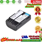 New Battery 2900mAh for Pentax K-01 K3 K5 K5 MkII K7 645D DLI90 D-LI90