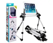 Aluminum Alloy Ipad Bracket Folding Bracket Bed Tablet Bracket Lazy Mobile Phone Bracket Suitable for 12 Inches