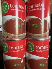 Food Club Condensed Tomato Soup, 10.5 Ounce Can Pack of 4