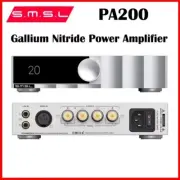 SMSL PA200 Gallium Nitride Power Amplifier With Remote Control High-power Audio