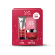 Olay Regenerist Microsculpting Day Moisturiser (non SPF) 50g with Cleanser 100g