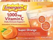 Emergen-C 1000mg Vitamin C Powder for Daily Immune Support Caffeine Free Vitamin