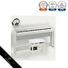 KORG Digital Piano C1 Air WH KORG Adjustable Stool Genuine Headphones Included
