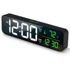 Digital Large Display Alarm Clock for Living Room Office Bedroom Decor LED El...