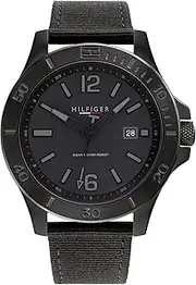 [Tommy Hilfiger] Analogue Quartz Watch for Men with Silicone, Ocean Plastic or Stainless Steel Bracelet