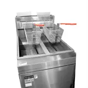 Gasmax RC400TELPG - Superfast LPG Gas Tube Twin Vat Fryer