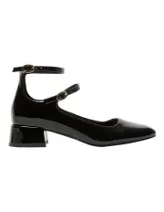 [Sandler] Lydia Heeled Shoes in Black Patent Leather