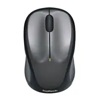 在飛比找松果購物優惠-Logitech 羅技 M235 無線滑鼠(銀黑)(New)