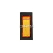 Ecco A9891 Rocker Switch Illuminated, 12 Volt, Amber