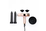 H2D 4-in-1 Ionic Magnetic Hair Dryer + Styler Styling Iron - Rose Gold