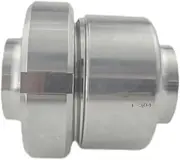 VAYEODEYU Check Valve， One Way Check Valve 19/25/32/38/51mm OD Butt Weld SUS304 Stainless Steel(OD 25mm)