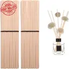 100Pcs Reed Diffuser Sticks, 25Cm Rattan Reed Sticks Natural Glass Bottles Repl