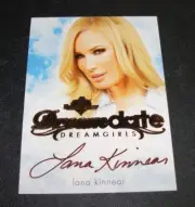 2017 Benchwarmer LANA KINNEAR Dreamgirls #40 DREAM DATE Gold Foil Auto PLAYBOY