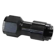 Aeroflow 3/8" Push On EFI To -8Orb Port Black Quick Connect EFI - AF908-08-02BLK