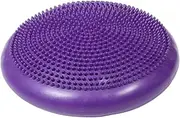 Balance Pad Yoga Mat Sitting Cushion Yoga Exercise Pad Balance Training Equipment Kneeling Mat Stability Disc Wiggle Seats for Classroom Wobble Yoga Cushion Wobble Disc Purple PVC BESPORTBLE