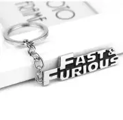 Fast & Furious - Movie Logo Key Ring - Key Chain - FREE POST