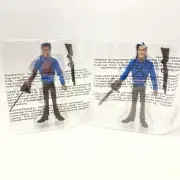 NECA Toony Terrors Ash Evil Dead pair normal and bloody new out of box