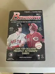 2017 Bowman Baseball Blaster Box Factory Sealed Acuna
