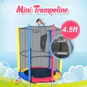 *VIC PICKUP* 4.5ft Mini Trampoline & Enclosure Set For Indoor and Outdoor