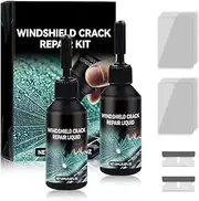 2025 Premium Windshield Crack Repair Kit – Quick Fix for Chips & Cracks, Professional Glass Repair Liquid with Tools – Car Windscreen Repair Kit (2)