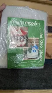 New Mary Maxim Christmas Musical Needlepoint Silent Night # 37150