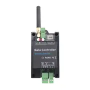 G202 GSM Gate Door Opener 4G Single Relay Switch Mobile Phone Electric Gate Remote Controller 850/900/1800/1900MHz Black