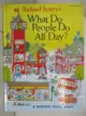 【書寶二手書T5／少年童書_DJU】Richard Scarry’s What Do People Do All Day_Scarry, Richard