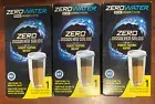 ZeroWater Replacement Filters 3-Pack BPA-Free Replacement Water Filters for Zero