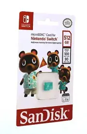 Micro SDXC Card for Nintendo Switch
