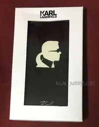 在飛比找Yahoo!奇摩拍賣優惠-KARL LAGERFELD 鋼化手機殼 :D款 iPhon