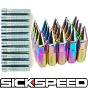 20 PC NEO CHROME LUG NUTS CONVERSION ADAPTER KIT 12X1.5 TO 12X1.5 FOR WHEELS (for: Volkswagen)