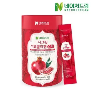 Nini170 韓國Nature Dream紅石榴膠原蛋白果凍條/石榴膠原蛋白