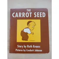 在飛比找蝦皮購物優惠-正版 The carrot seed英文繪本硬頁書（二手狀況