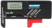 JILIMIshop Digital Battery Capacity Tester LCD for AA, AAA, 9V 1.5V Cell C D Batteries