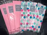 Lot Of 6 Hallmark Tissue Paper Polka Dot & Pink - 8 sheets Per Pack