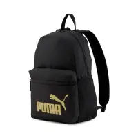 在飛比找蝦皮商城優惠-[Puma] 燙印金雙肩後背包 學生包 筆電 旅行 黑 07