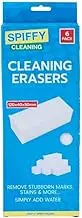 Magic Multi Cleaning Sponge Eraser, White (6 Pieces Set)