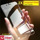 2X Case Friendly Tempered Glass For iPhone 16 15 14 X XR 7 8 11 12 13 Pro Max
